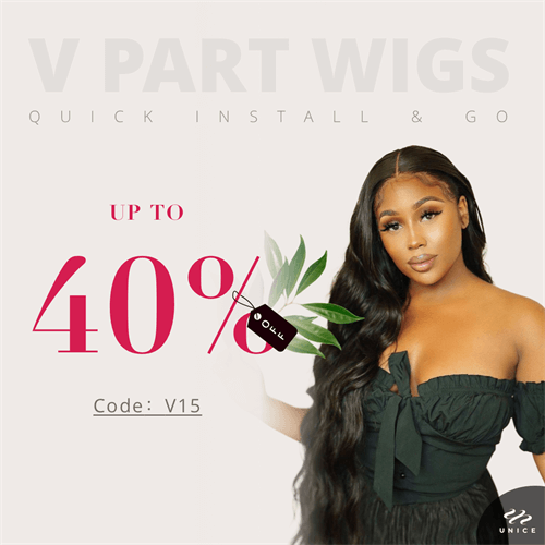 Up To 40% Off With Code: V15 For V Part Wigs