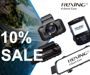 【SALE】Rexing Dash Cameras