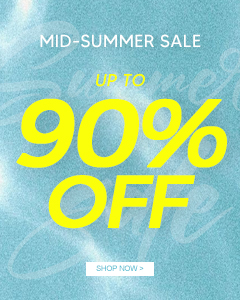 Mid-Summer Sale Up To 90% Off