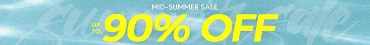 Mid-Summer Sale Up To 90% Off