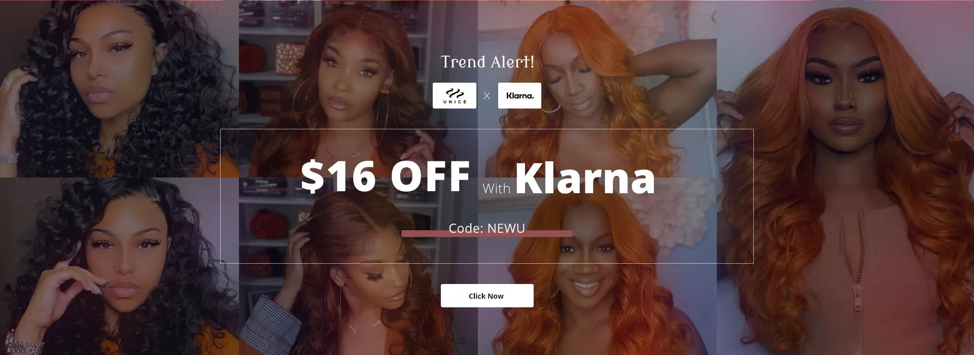 $16 Off With Klarna Over $129, Code:  NEWU