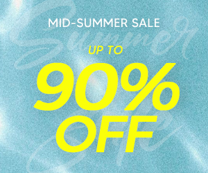 Mid-Summer Sale Up To 90% Off