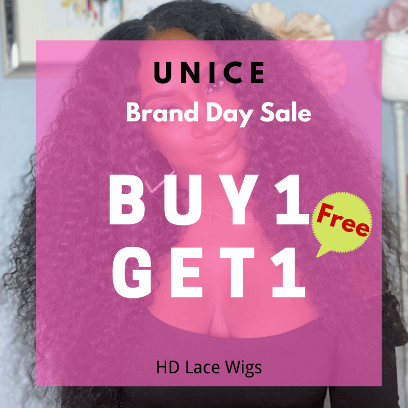 It’s Your Lucky Day! $100 Flash Sale+50% Off Everything+BOGO HD Lace Wigs!